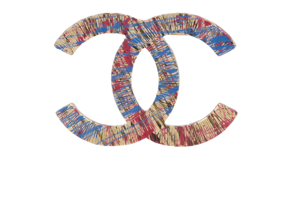 Chanel CC Brooch, front view