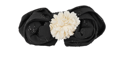 Chanel Camellia Ribbon Brooch, front view