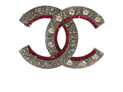 Chanel CC Brooch, front view