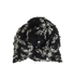 Chanel Camelia Brooch, &pound;210, Jewellery, Black/White, Tweed, Front view