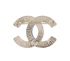 Chanel A17P Multicolour CC Brooch, back view