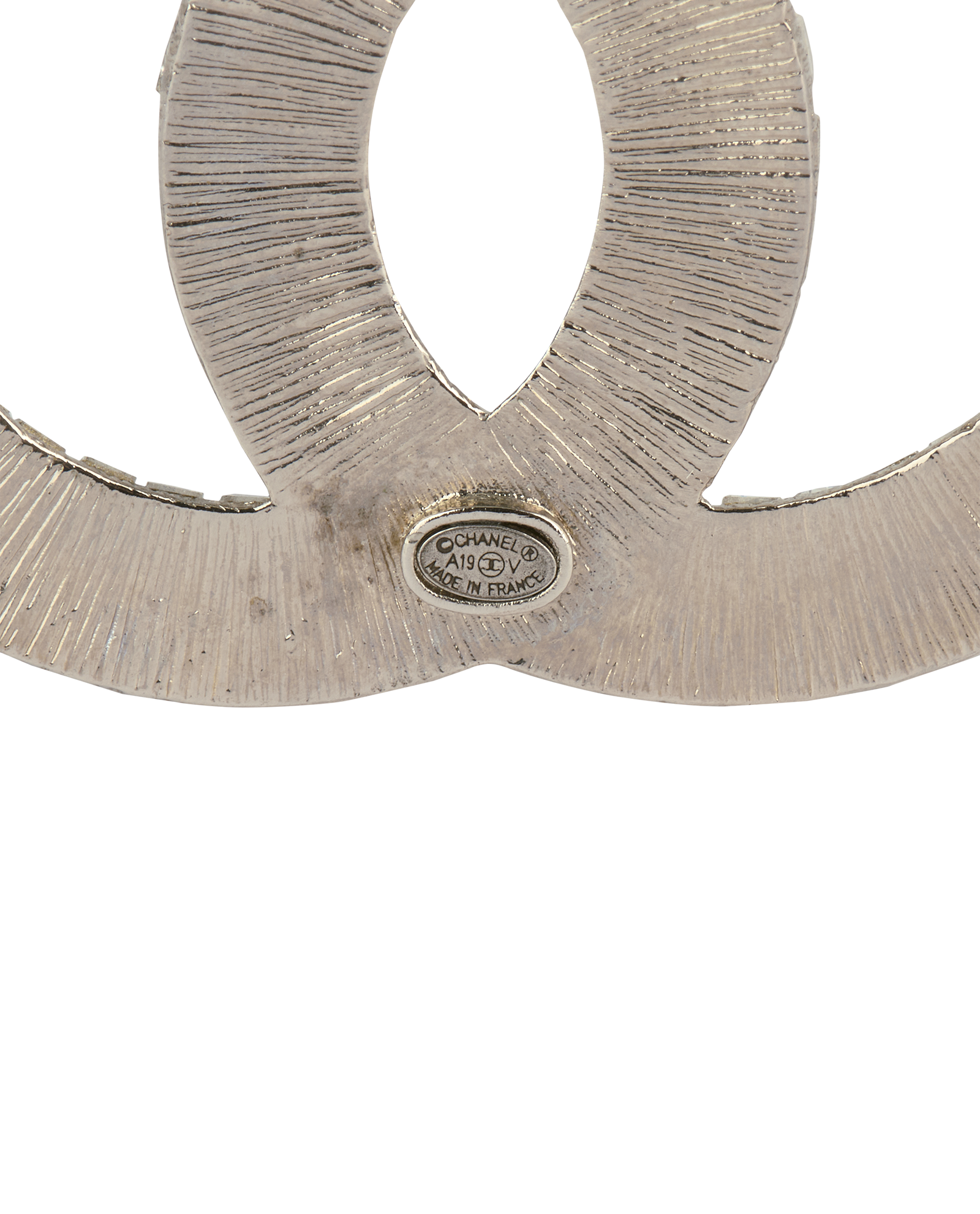 Chanel A19V CC Diamante Brooch, &pound;350, Accessories, Silver, Brass, Other view