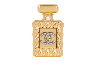 Chanel P20 A Perfume Bottle Brooch, front view