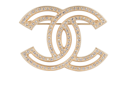 Chanel Autumn 2016 CC Brooch, front view