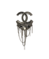 Chanel A12P Chained CC Brooch, front view