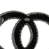 Chanel A12P Chained CC Brooch, other view