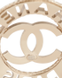 Chanel CC Logo Brooch, other view