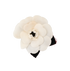 Chanel Vintage Camellia Brooch, &pound;150, Jewellery, White, Silk, Front view