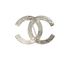 Chanel CC Pearl Brooch, back view