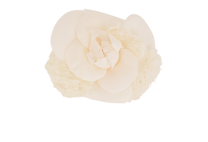 Chanel Boucle Camellia Brooch, front view