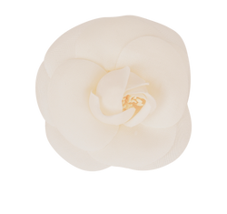 Chanel Camellia XS Brooch, Silk, Cream, MIF, 3*