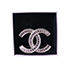 Chanel CC Crystal Brooch, &pound;350, Accessories, Gold/Silver, Silver/Yellow Gold Plated, Front view