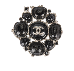 Chanel C00V Embellished CC Brooch