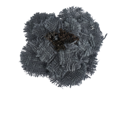 Chanel 16A Camellia Brooch, front view