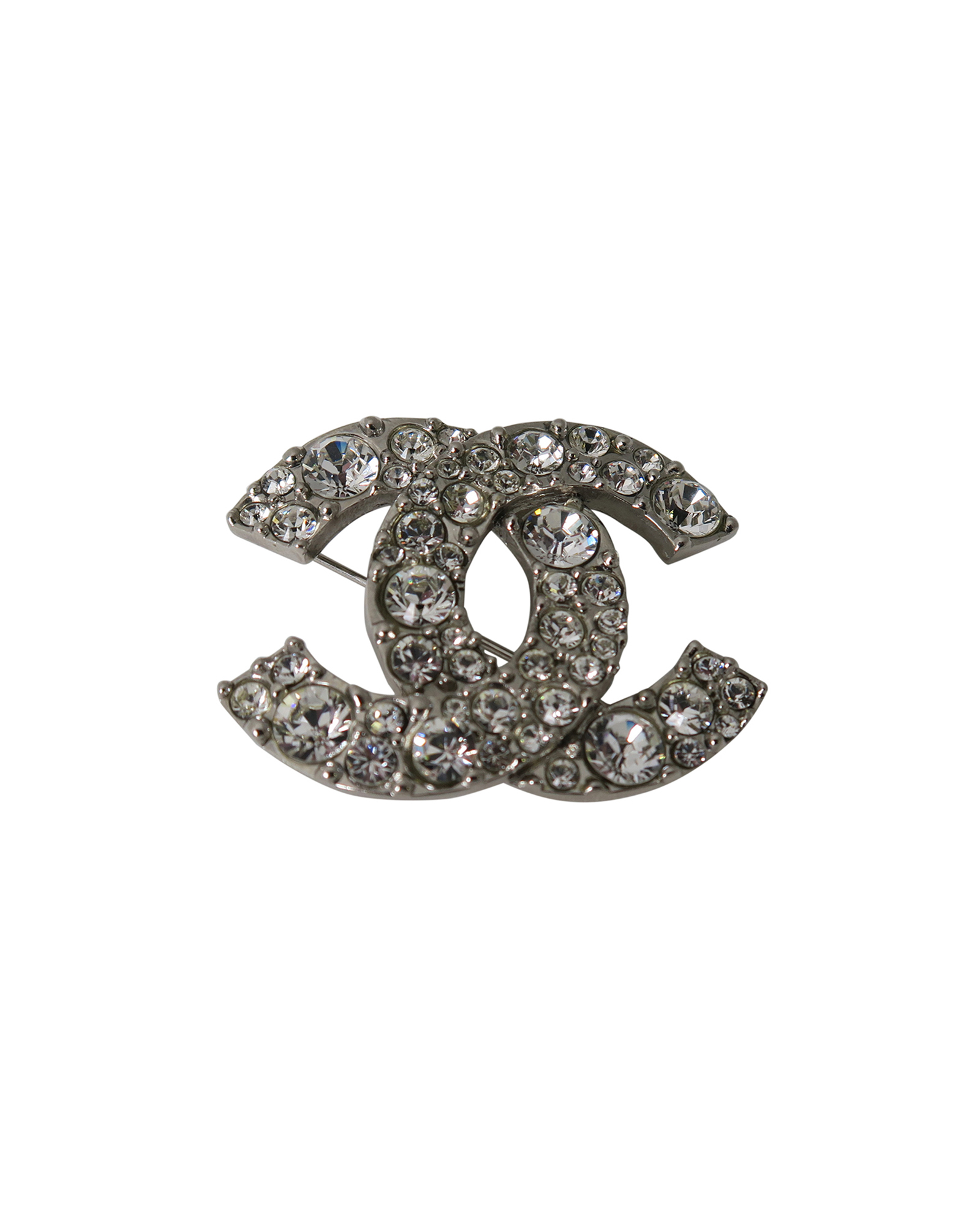 Chanel Crystal CC Brooch, Brooches Designer Exchange | Buy Sell Exchange