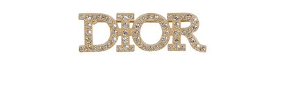 Christian Dior Crystals Brooch, front view