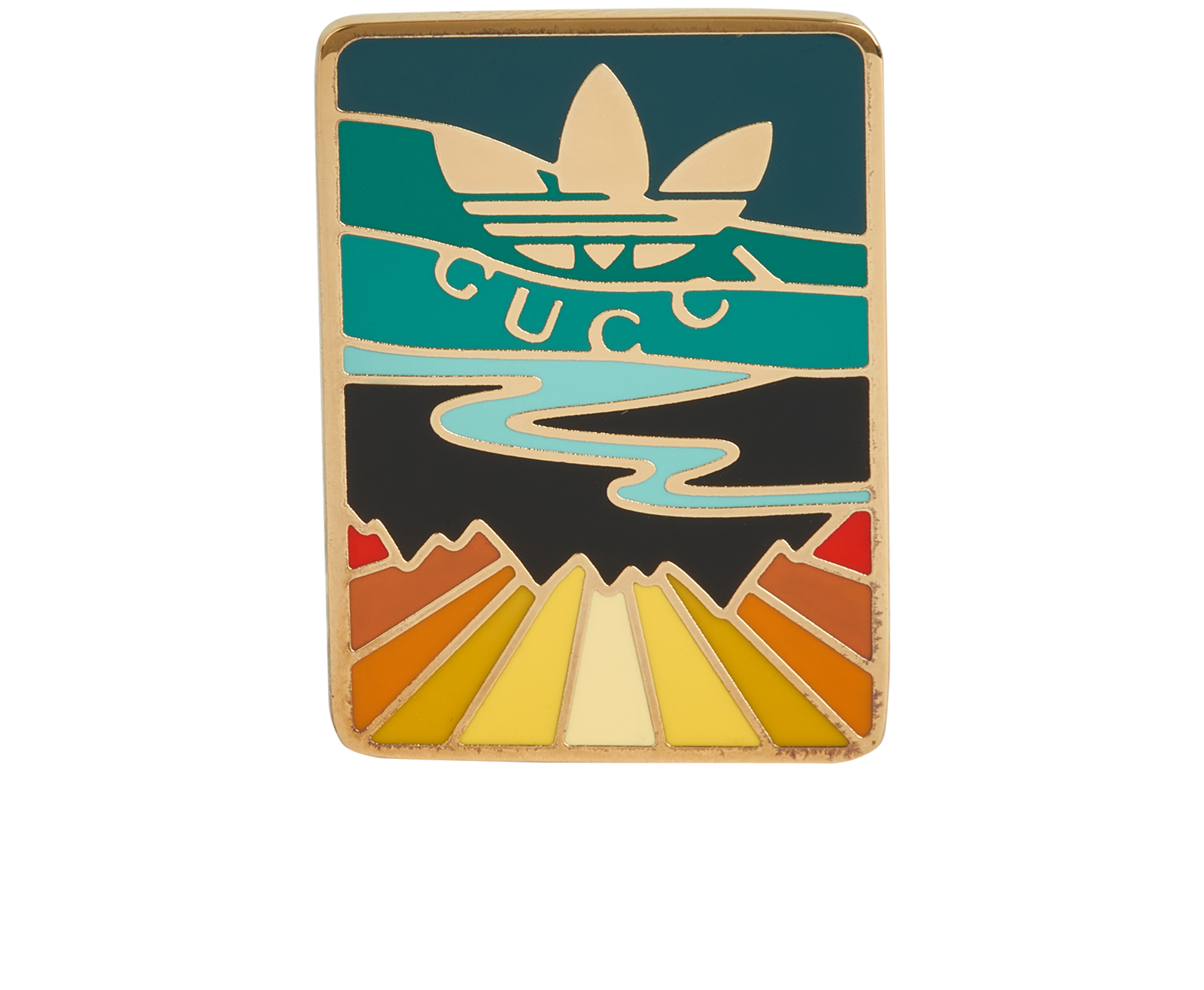 GUCCI グッチ  アディダス ピンブローチ ブローチ 金具破損 Pre-loved Gucci x Adidas Pin - £80