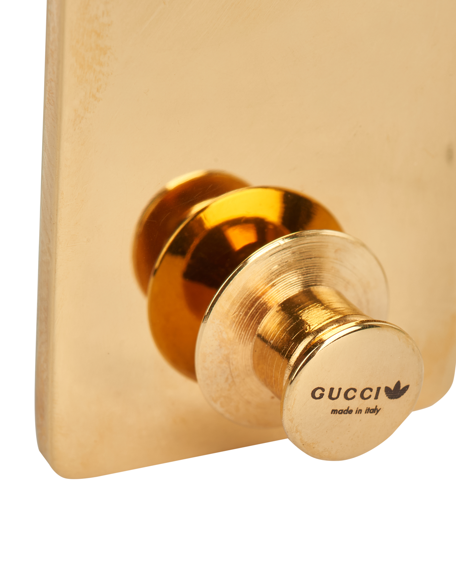 GUCCI グッチ  アディダス ピンブローチ ブローチ 金具破損 GUCCI グッチ アディダス ピンブローチ ブローチ 金具破損 Pre-loved
