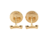 Alexander Mcqueen Skull Cuff Links, back view