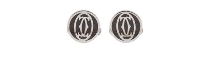 Cartier Double C De Cartier Cufflinks, front view