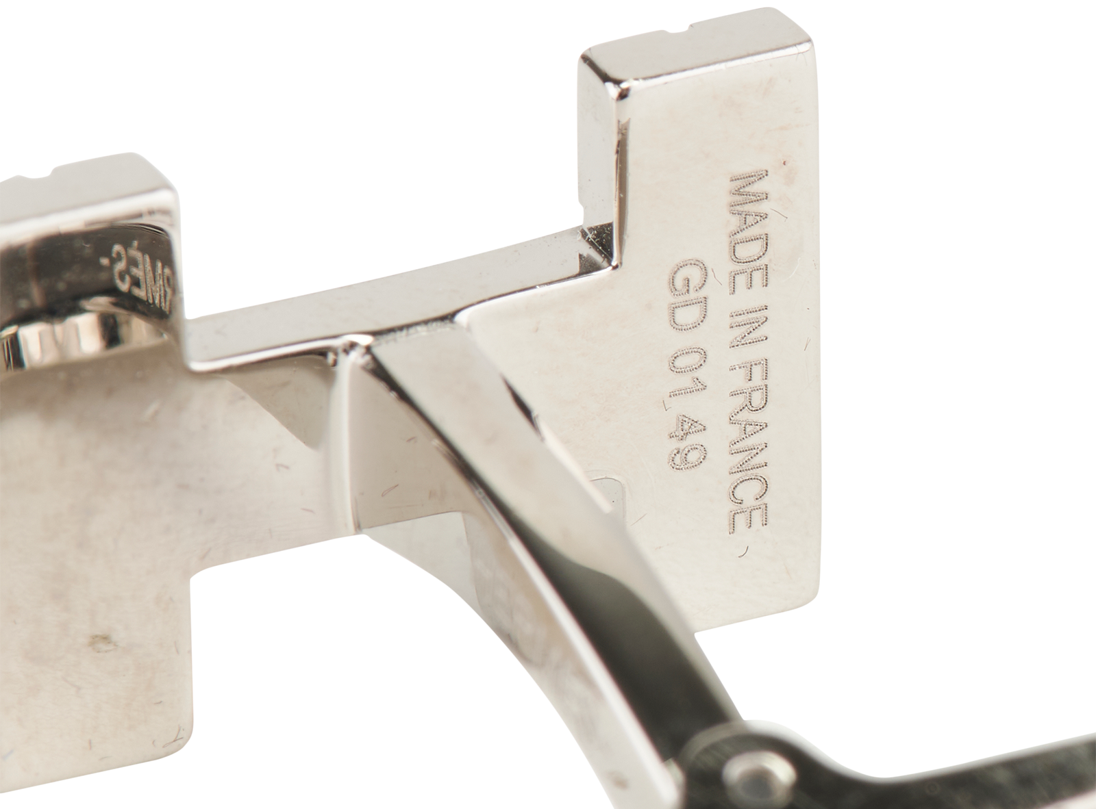 Hermes H Au Carre Cufflinks, &pound;250, Jewellery, Grey/Silver, Brass, Other view