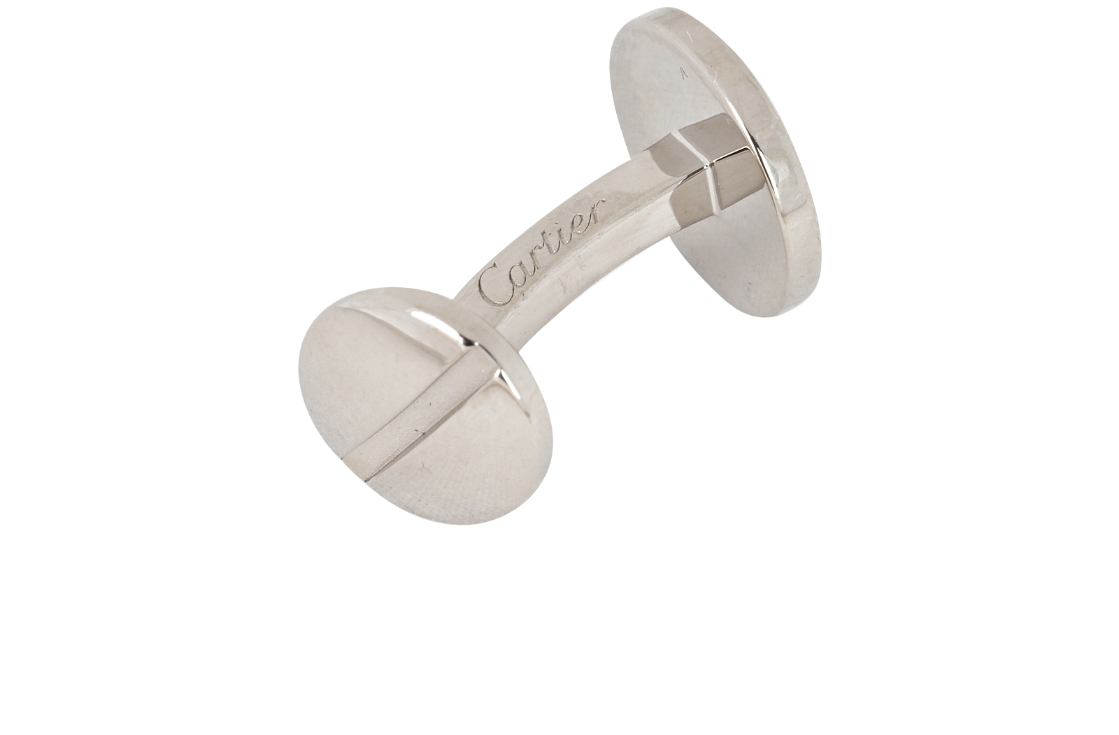 Cartier Santos De Cartier Cufflinks, &pound;210, Jewellery, Silver, Sterling Silver, Other view