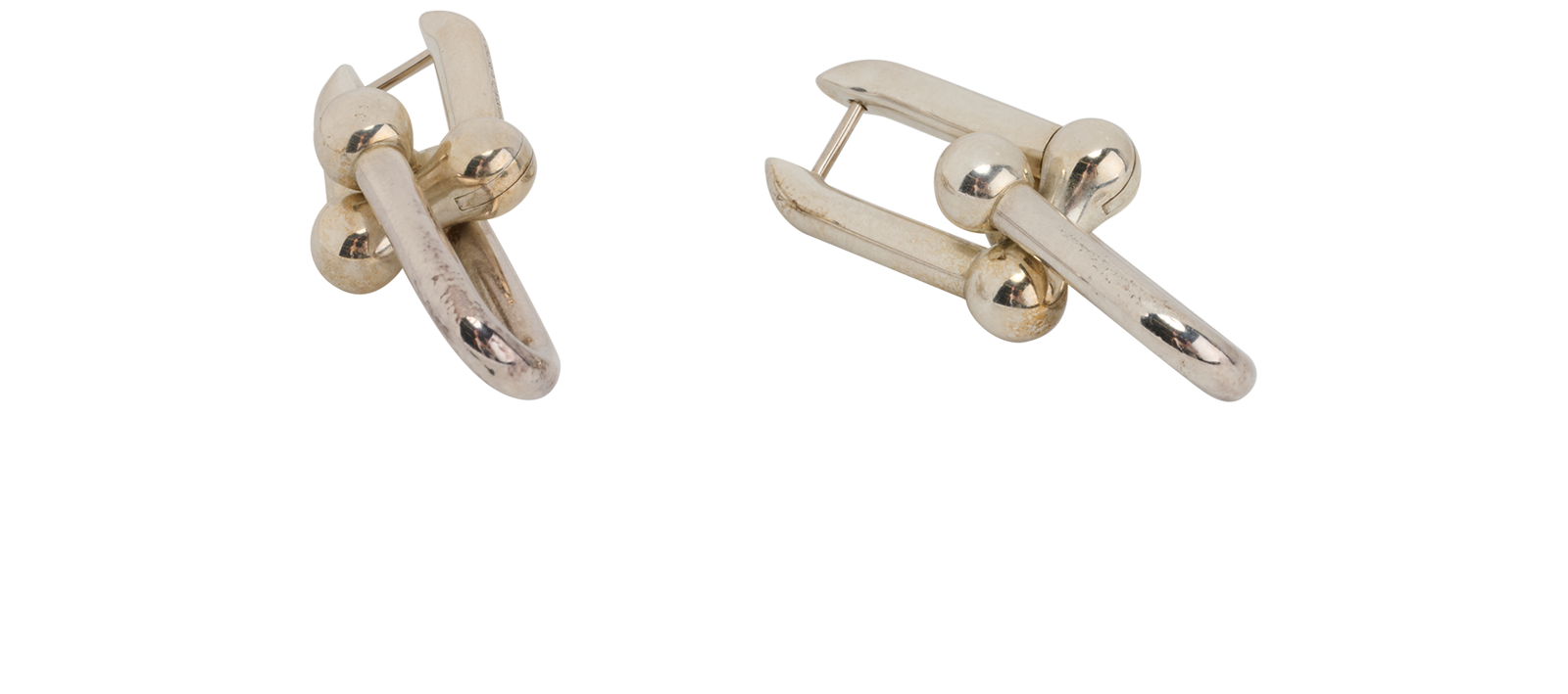 Tiffany Large HardWear Earrings, &pound;790, Jewellery, Silver, Sterling Silver, Other view