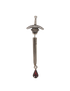 Balenciaga Sword Single Earring, front view