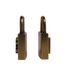 Balenciaga Lock Earrings, side view