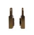 Balenciaga Lock Earrings, bottom view