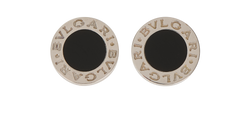 Bulgari Save The Children Earrings, White Gold 18K, Black, B, 2*