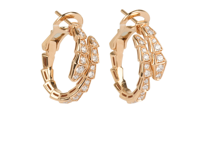 Bvlgari Serpenti Viper Earrings, front view