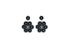 Chanel SS18 CC Flower Lace Earrings, front view
