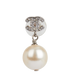 Chanel B14V Embellished CC Drop Single Stud Earring, front view