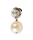 Chanel B14V Embellished CC Drop Single Stud Earring, back view
