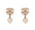 Chanel A12 V CC Pearl Drop Earring, front view