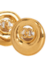 Chanel 93P CC Clip On Earrings, &pound;450, Jewellery, Gold, Brass, Other view