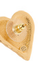 Chanel B23K CC Heart Stud Earrings, other view