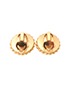 Chanel CC Clip On Earrings, back view