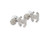 Chanel A12A CC Drop Earrings, other view