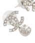 Chanel R20V CC Crystal Drop Earrings, other view