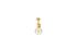 Dior My ABCDior Tribales Letter E Earring, back view