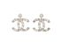Chanel B19 X Large CC Drop Earrings, front view