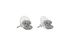 Chanel Spring 2009 CC Crystal Stud Earrings, £450, Jewellery, Grey, Brass, Side view