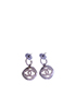 Chanel CC Circle Earrings, front view