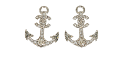 Chanel B18A CC Anchor Earrings, front view