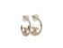 Chanel A22 P CC Hoop Earrings, back view