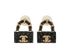 Chanel Classic Flap Bag Earrings, front view
