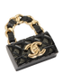 Chanel Classic Flap Bag Earrings, other view