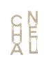 Chanel 2021 Diamante Crystal Drop Earrings, front view